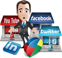 Social Media Links : Website Design and Development Company In Kolhapur